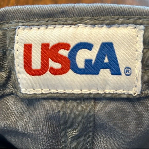 US Open Golf Hat Cap 2010 Pebble Beach 110th USGA Member Adjustable Gray - Picture 8 of 8